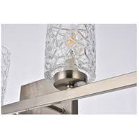 4 Lights Bath Sconce with Clear Shade Y693574