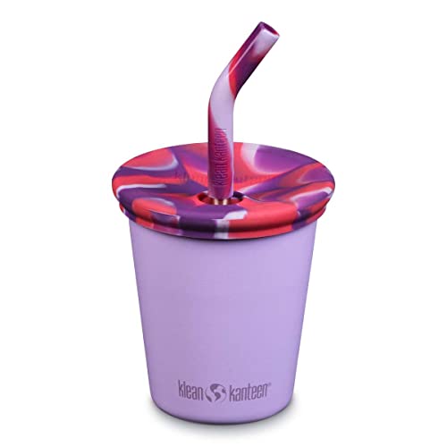 Mykonos Blue Kid Cup with Straw Lid S541