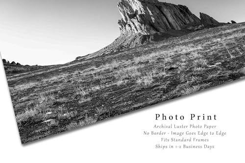 8" x 12" Black and White Wall Art Print L407400