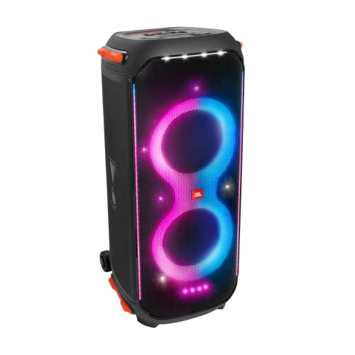 Black Party Speaker with Handle Wheels L994