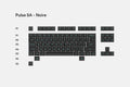 Black TKL Keycap Set W68348