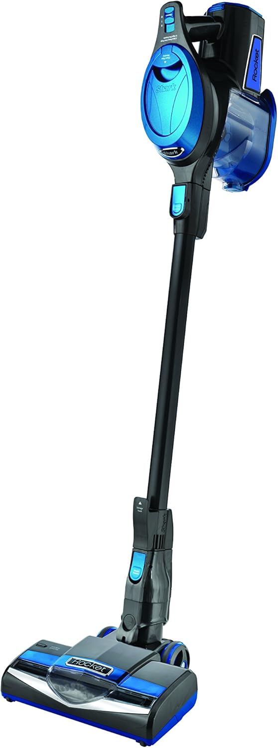 Gray Blue Rocket Vacuum T7354