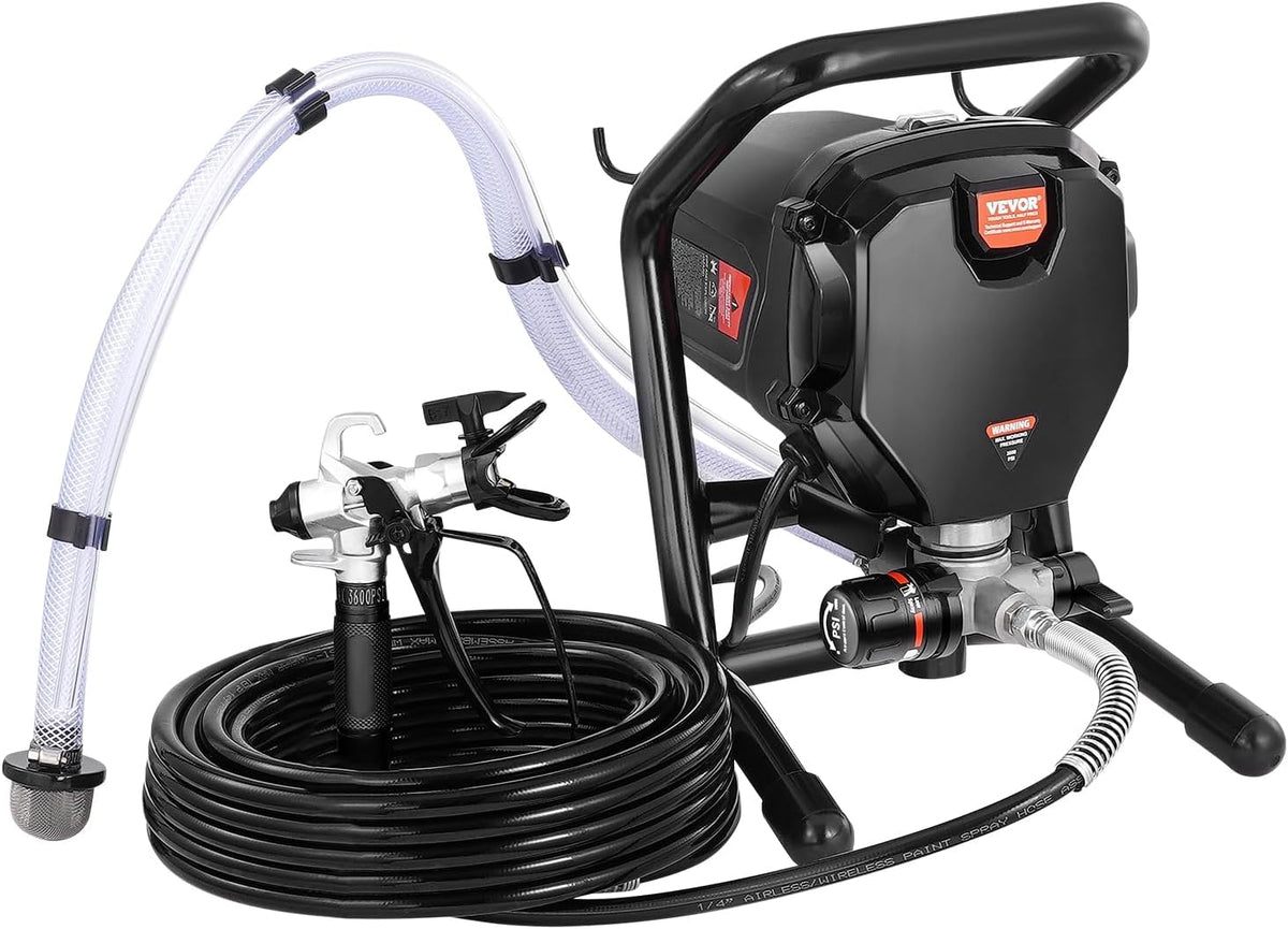 Stand Airless Paint Sprayer, 3000PSI 750W Electric Airless Sprayer L96271