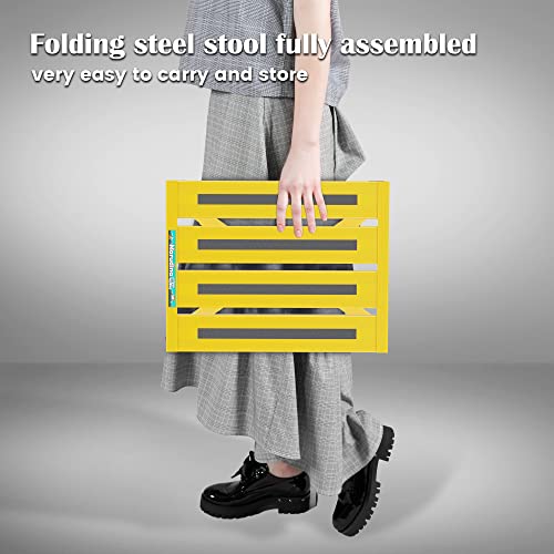 3-Level Adjustable Height Aluminum Folding RV Step S895