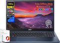 15.6" FHD IPS Touchscreen Laptop with AMD Ryzen 5 7520U, 8GB DDR5 RAM, 1TB SSD K43212