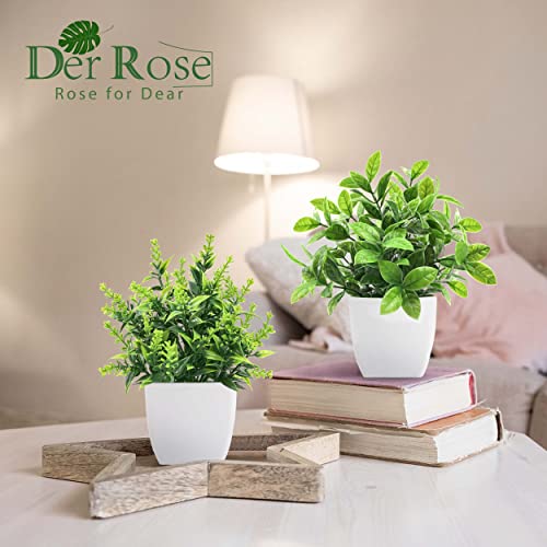 8 Packs Artificial Faux Potted Plants Q407