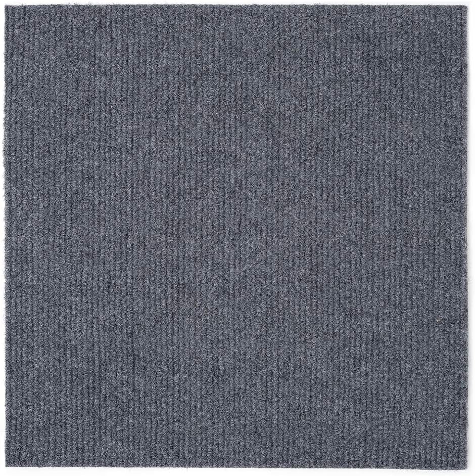 Self Adhesive Carpet Tile, 12 Tiles/12 sq Ft Pack of 2 O588