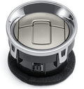 Dashboard AC Heater Air Vent Duct Chrome Pack of 2 C28939