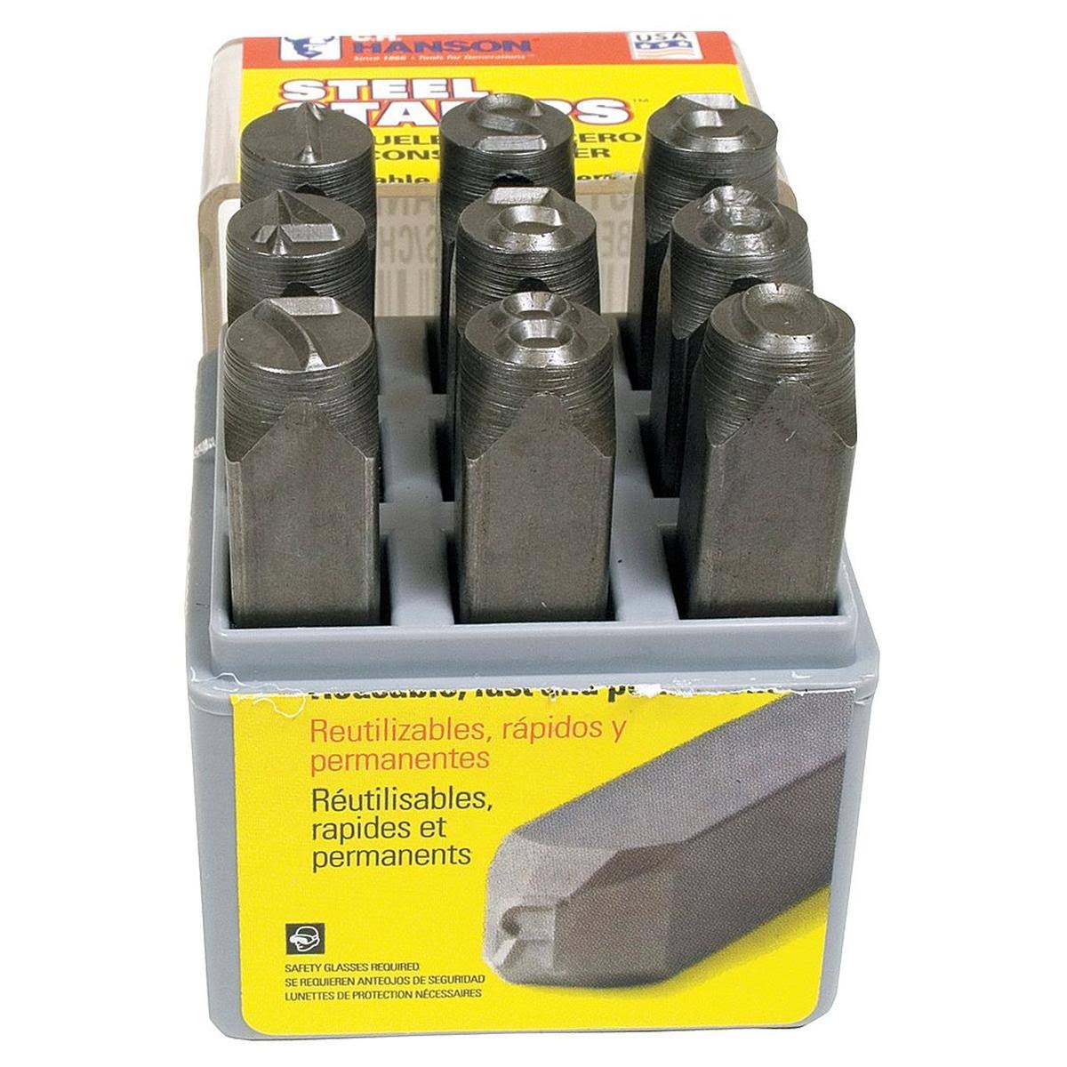 3/8x22 Stainless Steel Number Set G1231