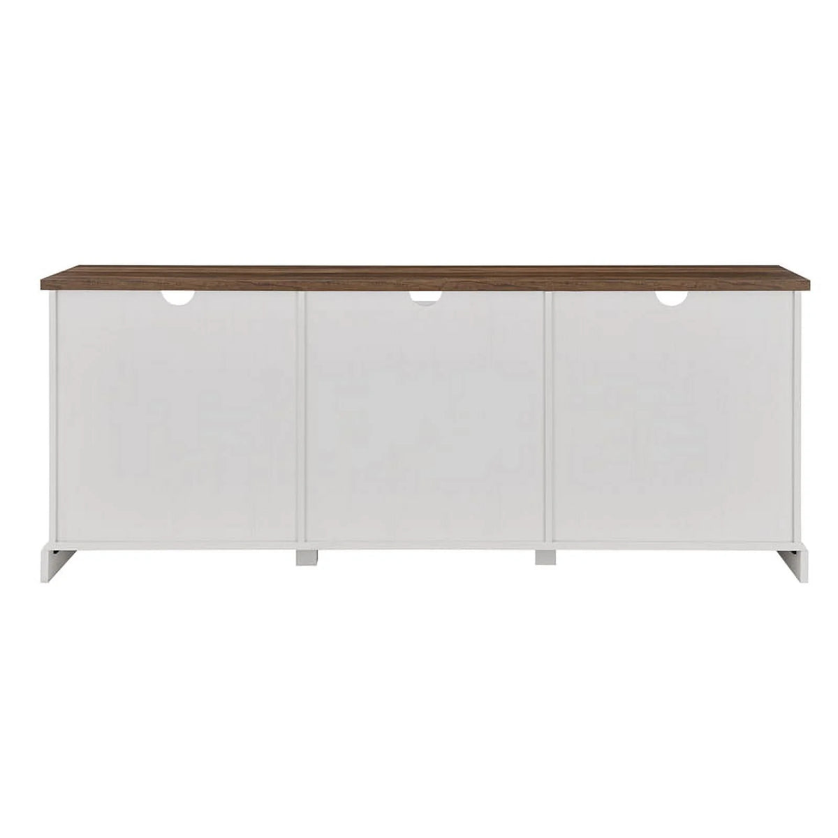 70" Farmhouse Wood TV Stand U421