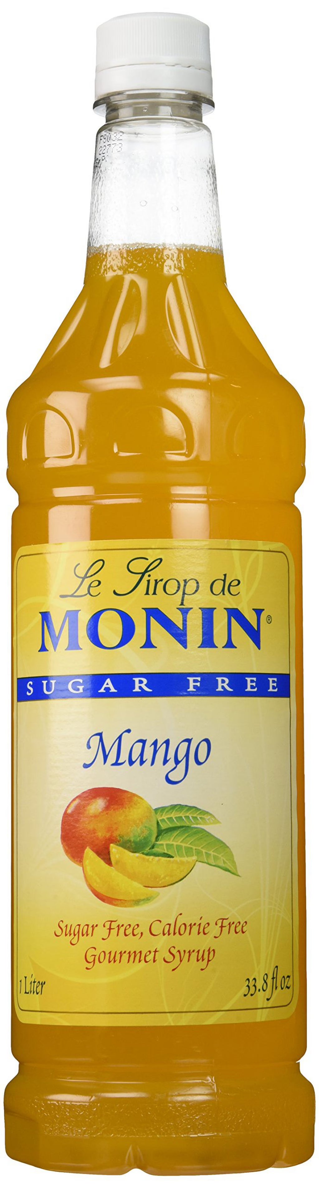 Sugar Free Mango Syrup, 33.8-Ounce Plastic Bottle W507