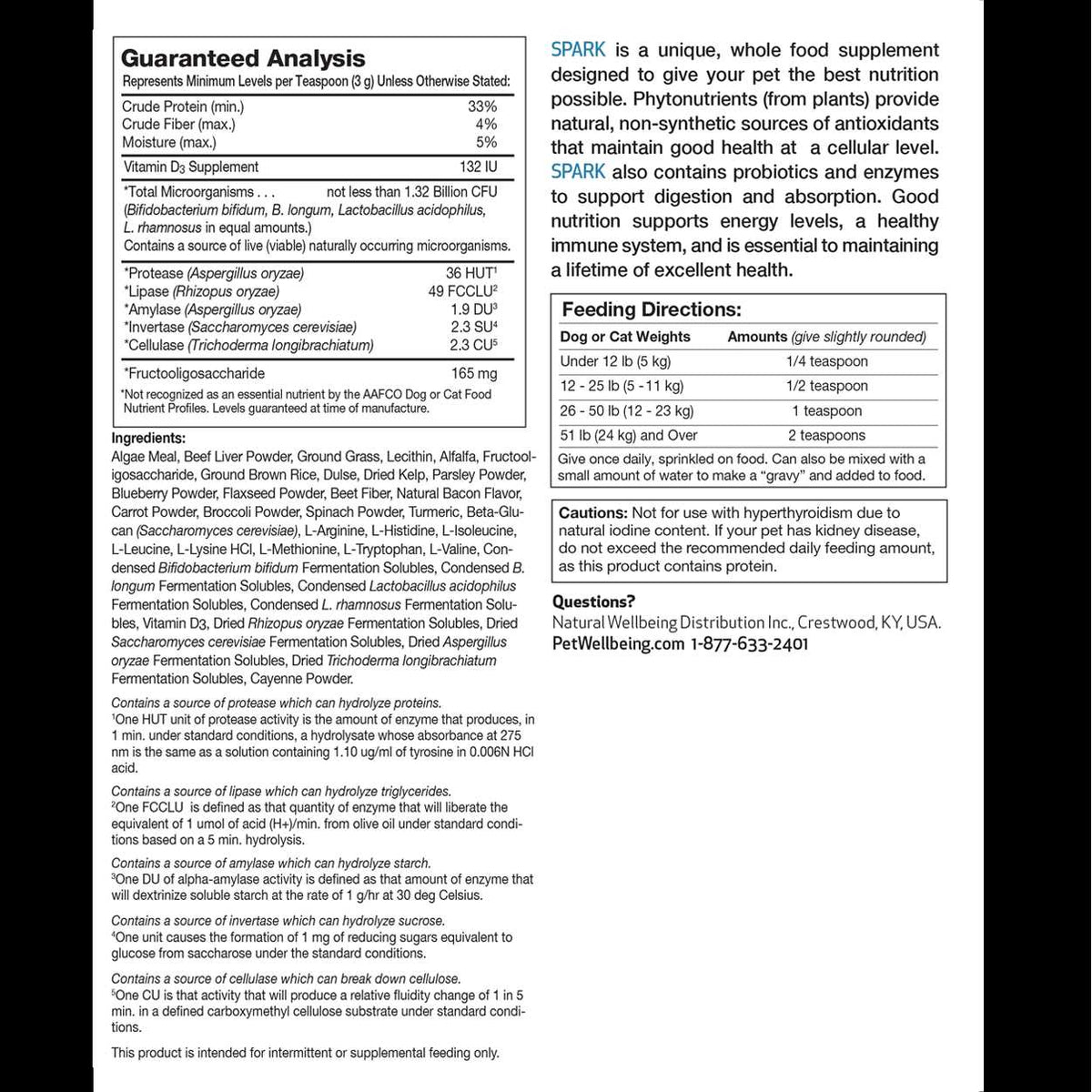Daily Nutritional Supplement for Dogs and Cats P920