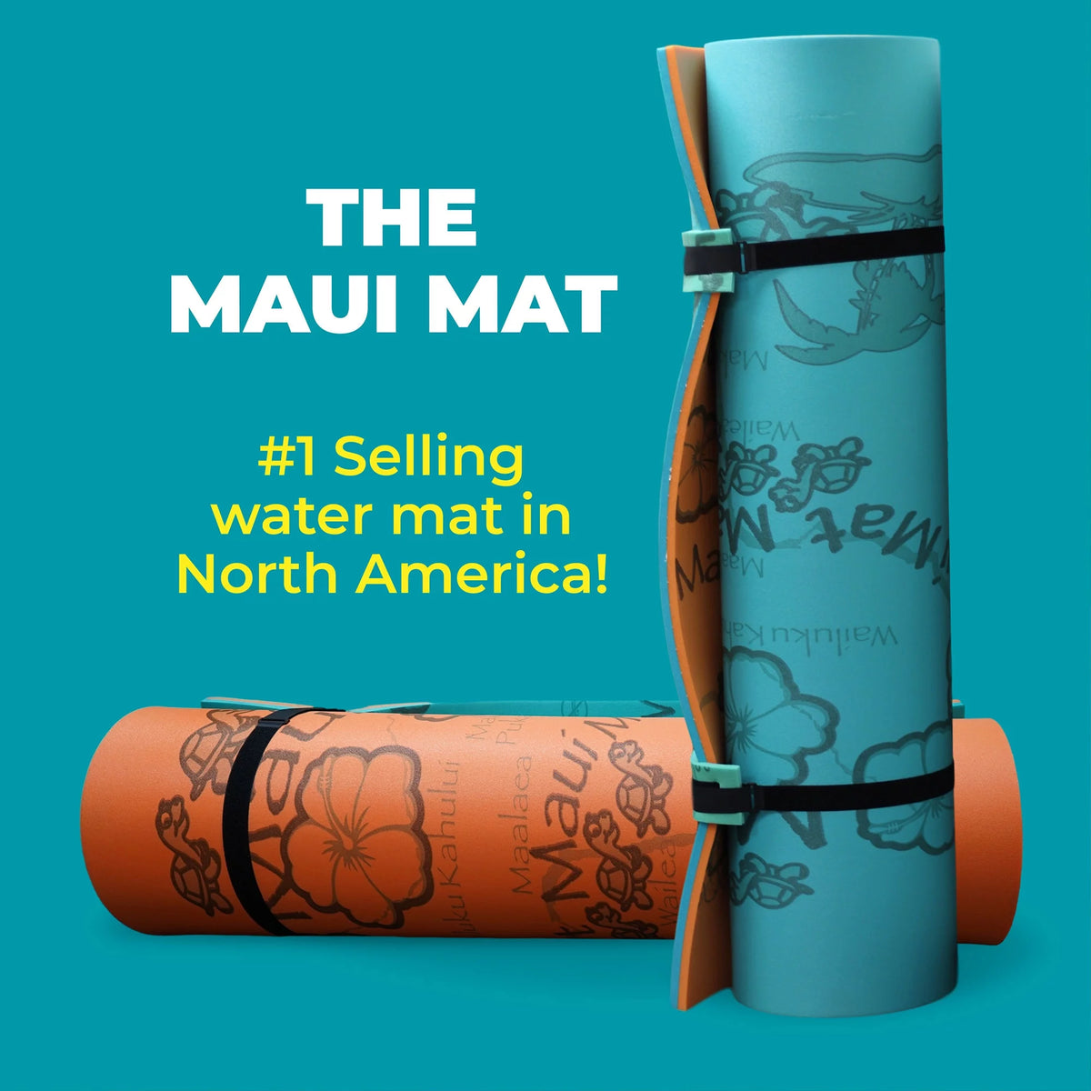 20 Ft Floating Foam Water Mat and Storage Bag Y9966