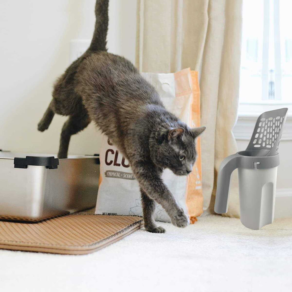 Cat Litter Scoop with Trash Container F426189