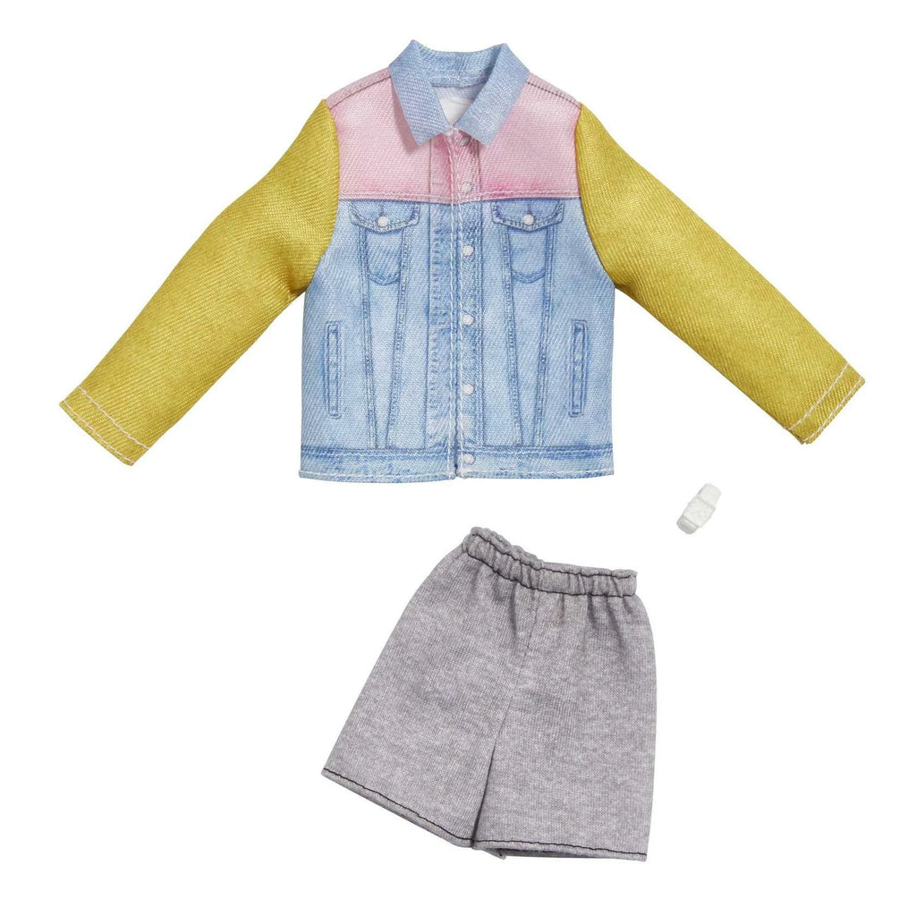 Barbie Fashion Pack Long Sleeve Denim Jacket & Accessories J56043