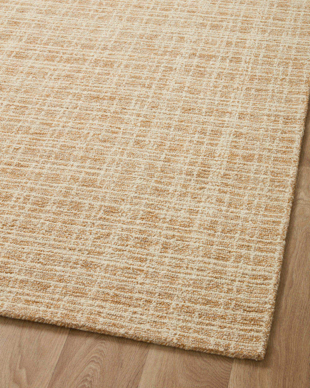 Straw/Ivory Plaid Area Rug I5104