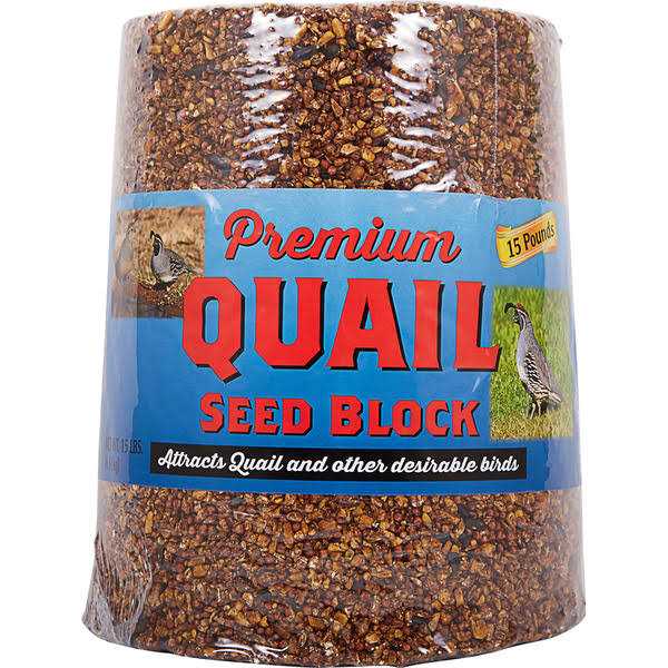 Quail Bird Food Block J644