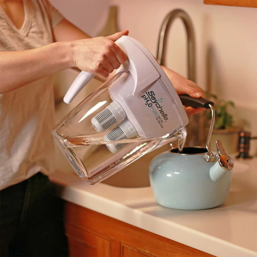 Alkaline Water Filter Pitcher 150 Gallon 64oz Q71707