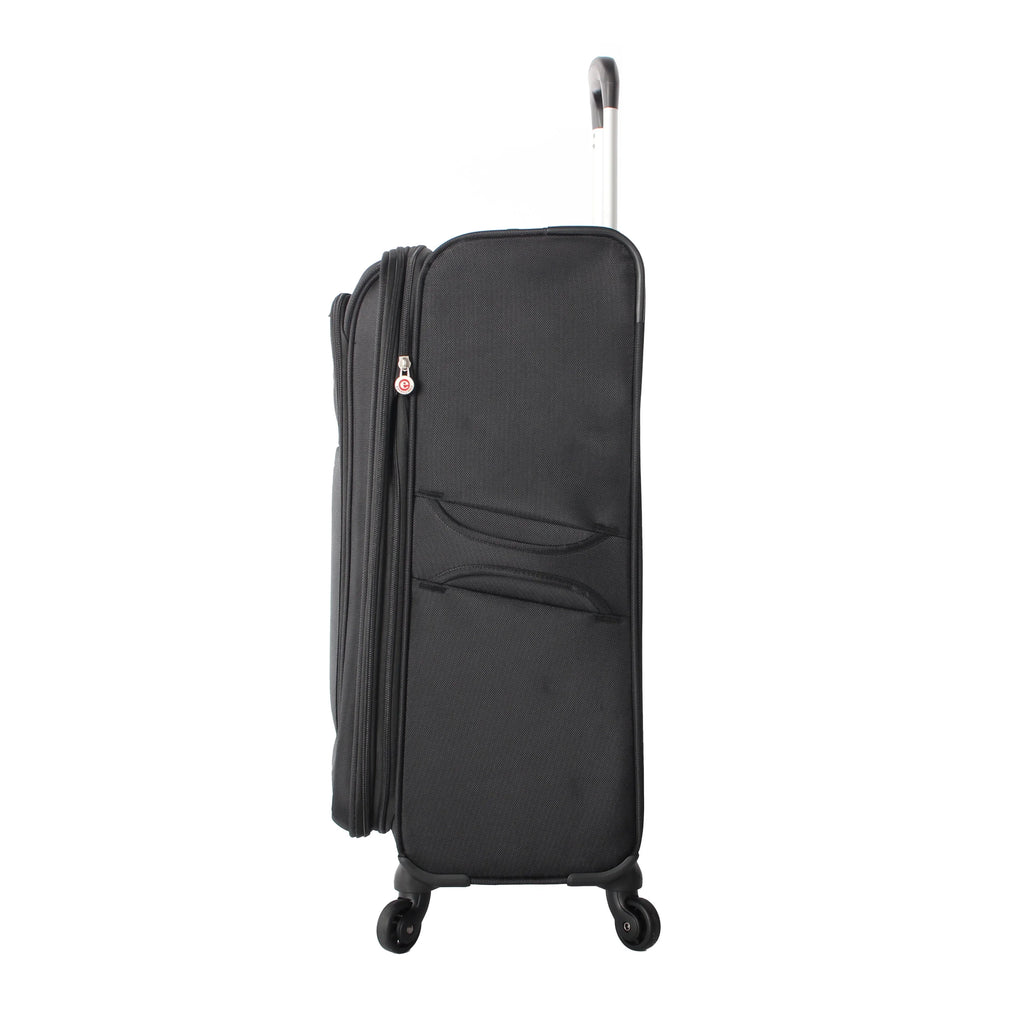 Black 28” Expandable Checked Luggage U237054
