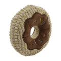 Donut Squeaky Plush Dog Toy S5623
