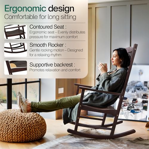 Wooden Rocking Chair T297