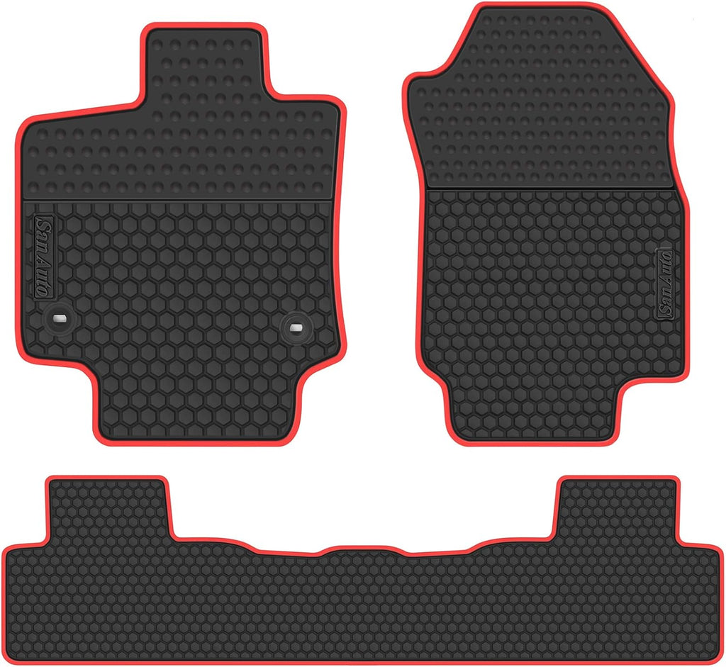 Custom Fit Black Rubber Car Floor Mats for Toyota RAV4 2019-2022 Y2318