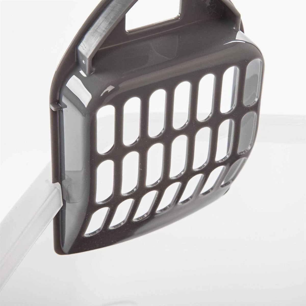 Open Top Cat Litter Box with Shield and Scoop T3417