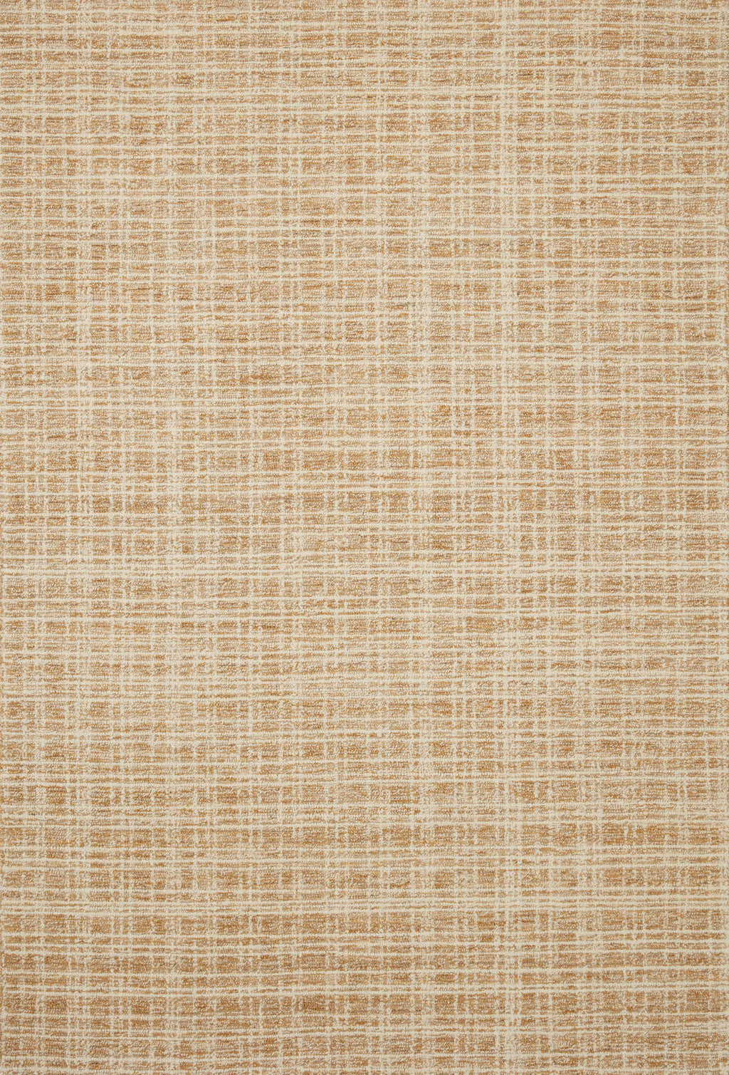 Straw/Ivory Plaid Area Rug I5104
