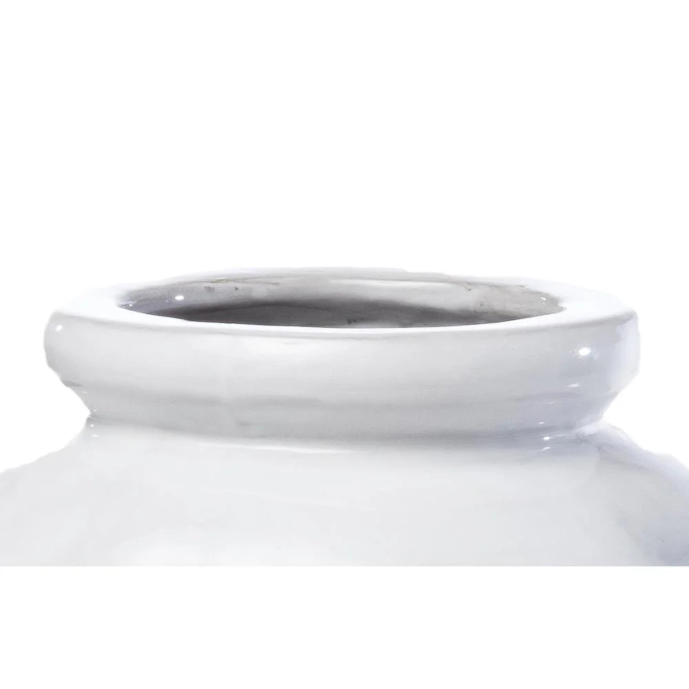 8 Pocket Ceramic Strawberry Planter in White V97384