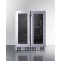 Black Built-In Dual-Zone Produce Refrigerator I574846