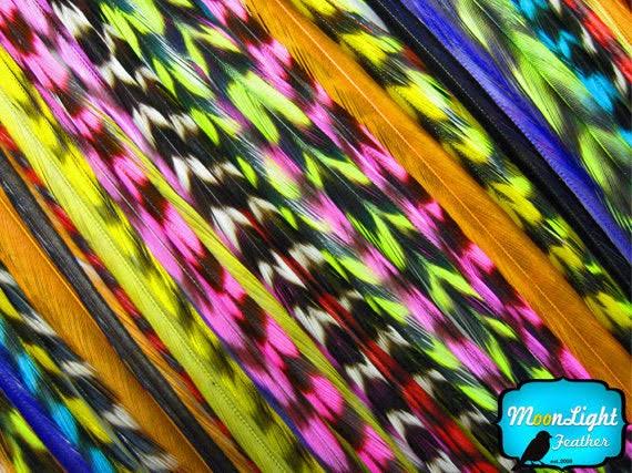 Hair Extension Feather Wholesale Pack with Beads and Tools S25455