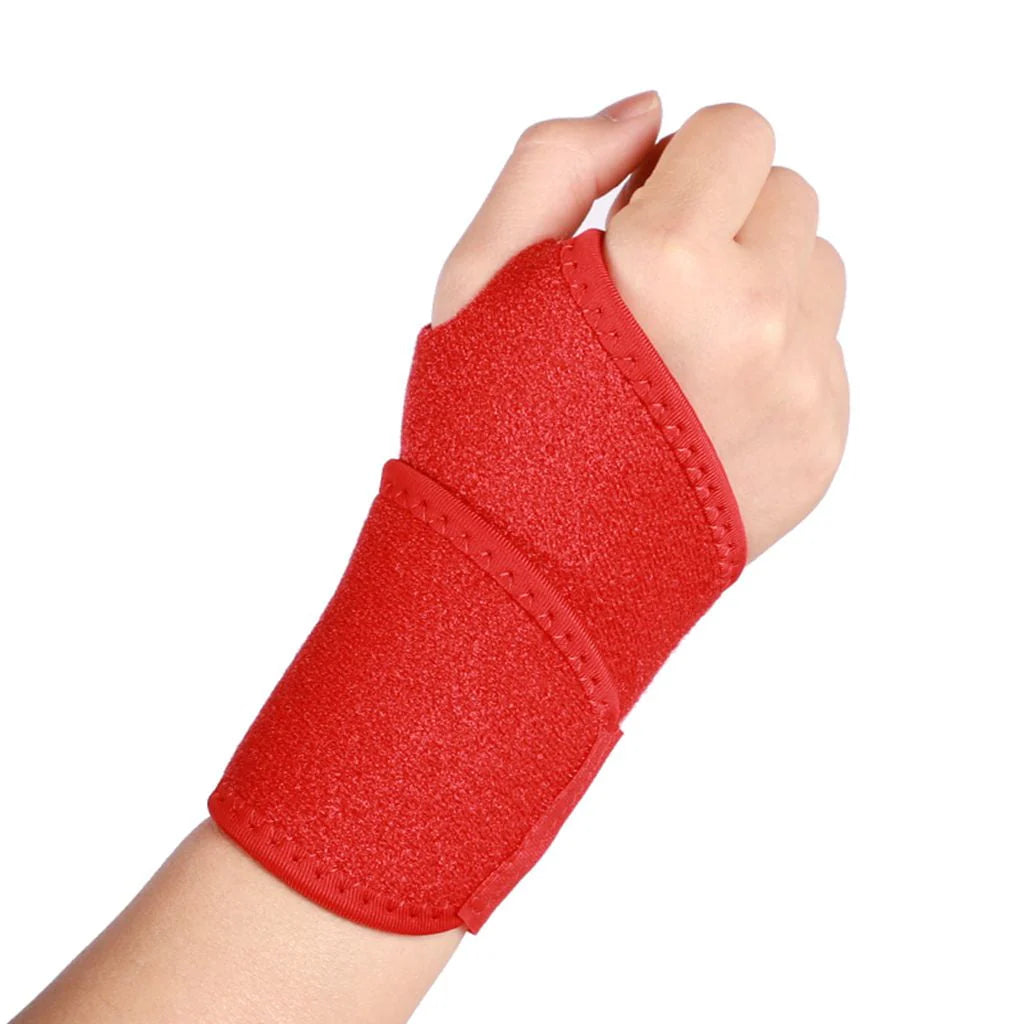 Adjustable Compression Wrist Brace Pink 1Pc K100317