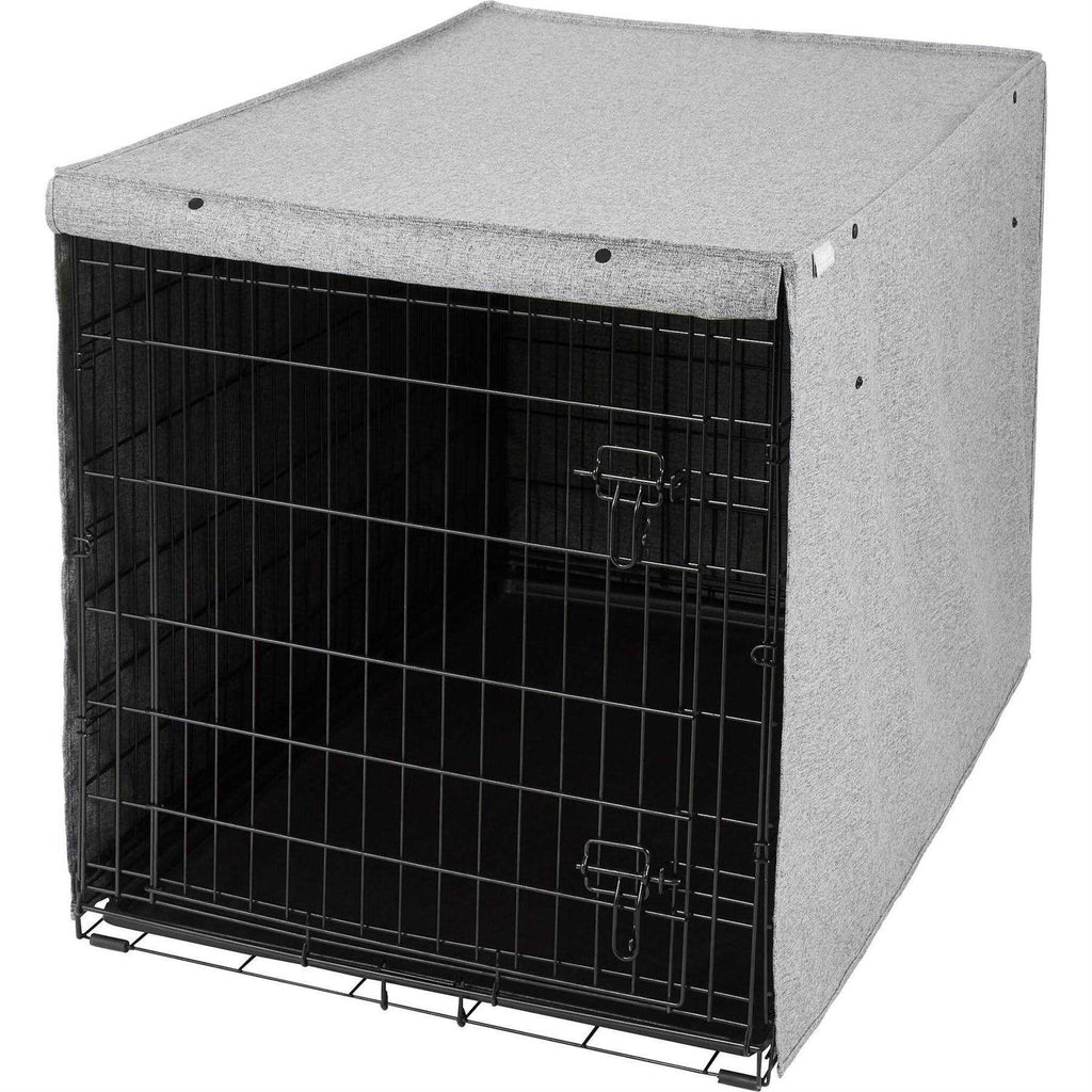 Faux Linen Dog Crate Cover O9332