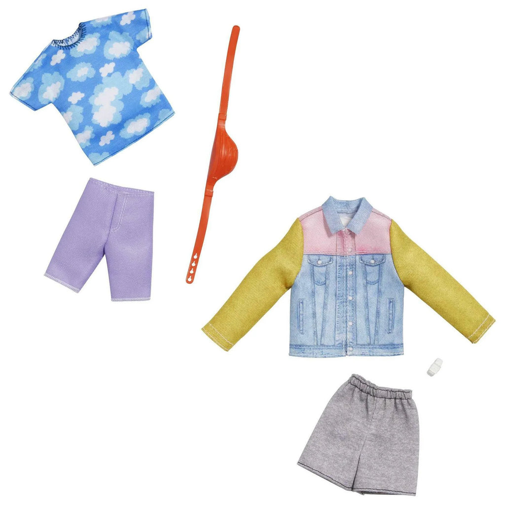 Barbie Fashion Pack Long Sleeve Denim Jacket & Accessories J56043