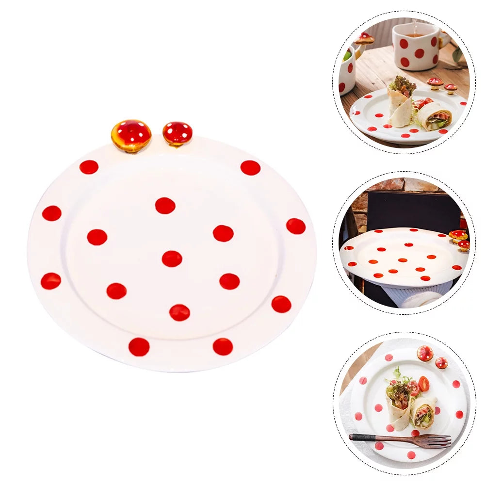 Hand-painted Ceramic Plate U434