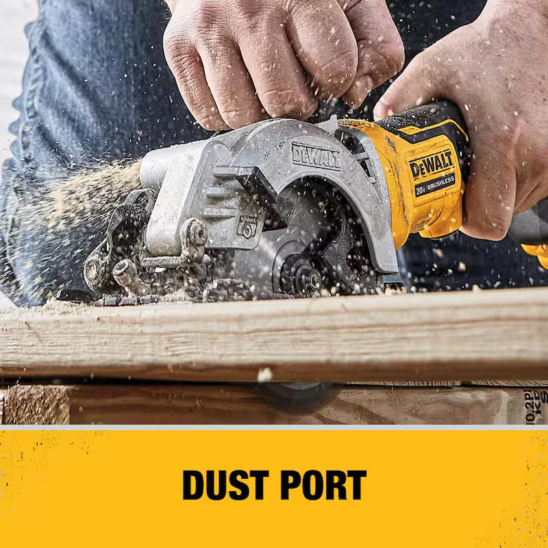 20V MAX Cordless Brushless 4-1/2 in. Circular Saw S548