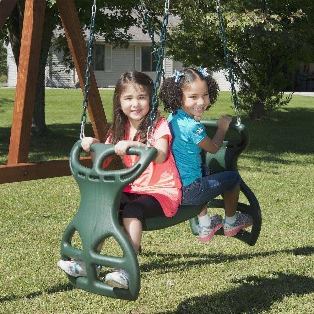 Green Dual Ride Glider I28348