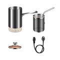 1.8L Stainless Steel Electric Deep Fryer with Basket H38537
