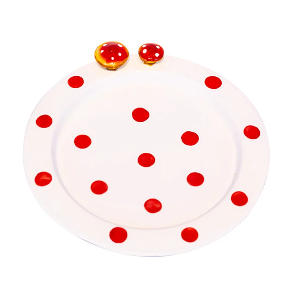 Hand-painted Ceramic Plate U434