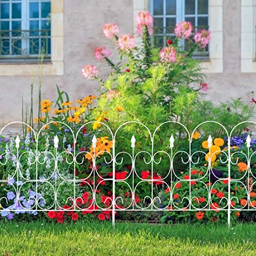 8 Panels Decorative Garden Fence and Border A11702