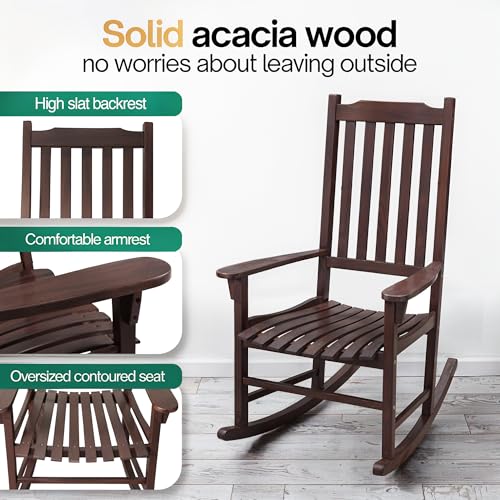 Wooden Rocking Chair T297