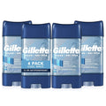 Clear Gel Deodorant Cool Wave 3.8 oz Pack of 4 U6532