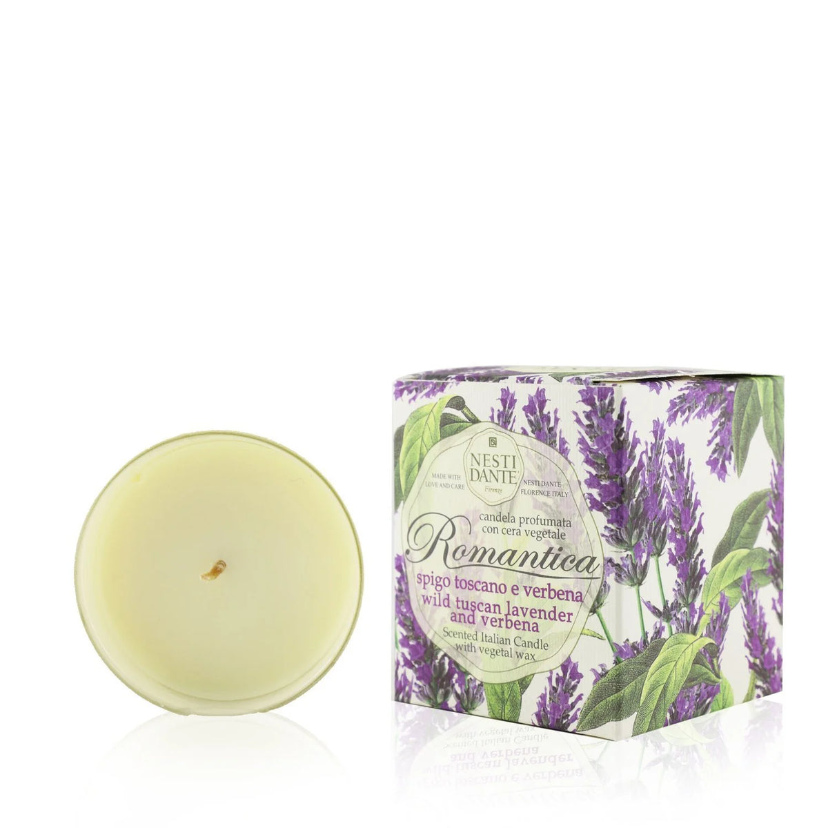 Scented Italian Candle Lavender Verbena 160g S337289
