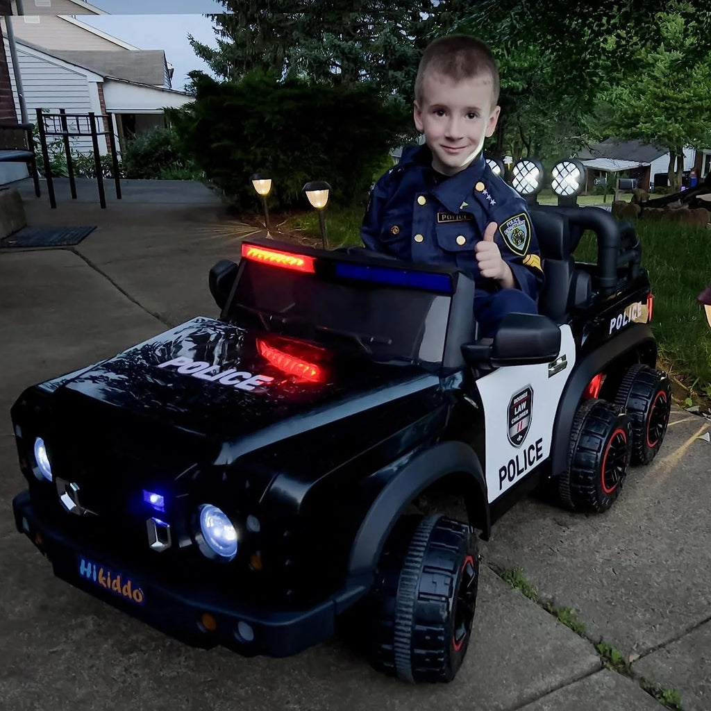 24V Kids Electric Ride on Toy Truck, 4WD 2 Seater C9497