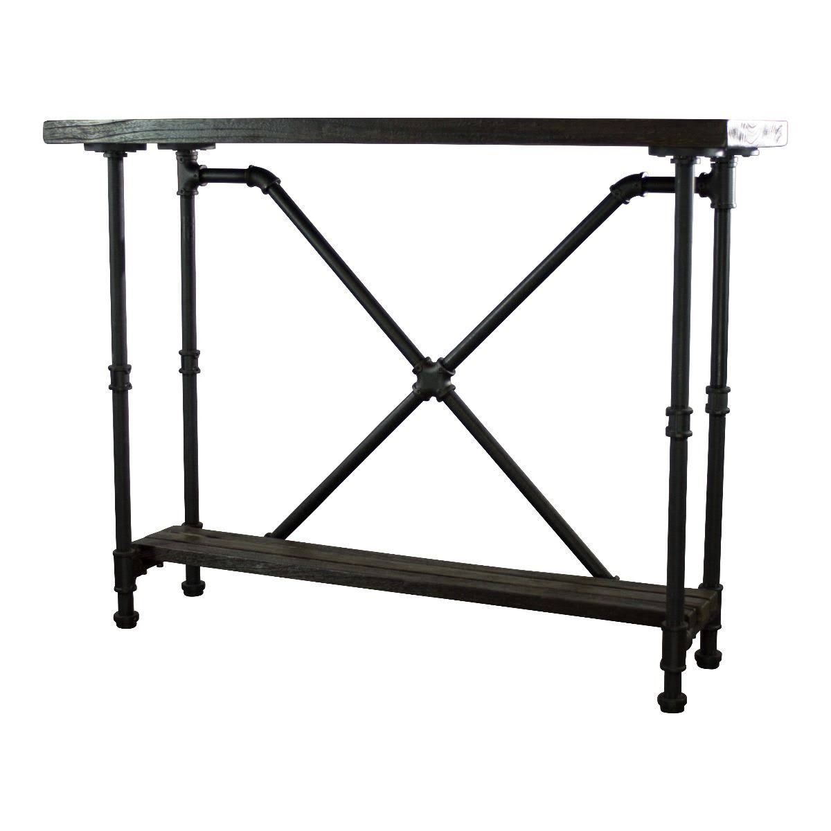 Bronze Industrial Console Table G849