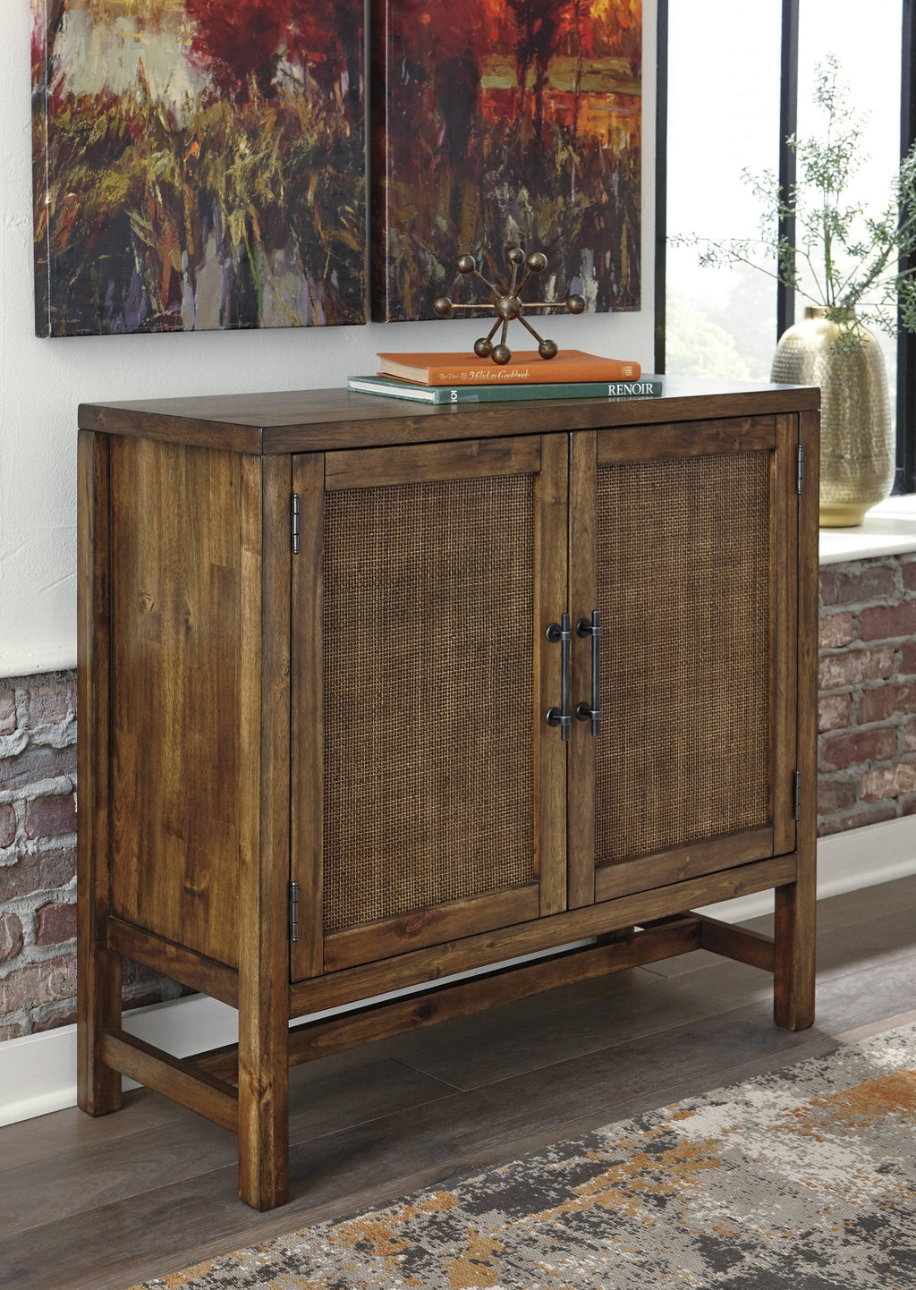 Brown Accent Cabinet L2734