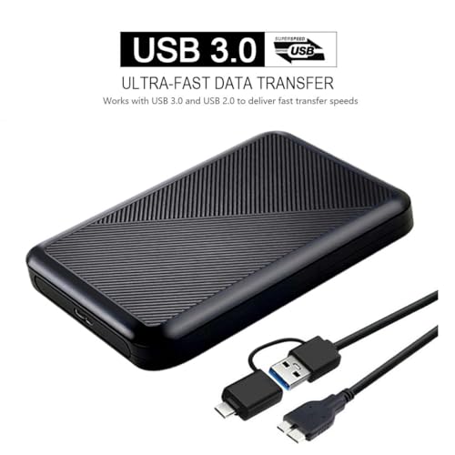 750GB Ultra Slim Portable External Hard Drive USB 3.0 HDD T8184