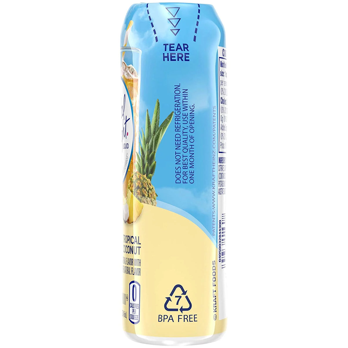 Tropical Coconut Liquid Drink Mix 1.62 OZ Pack of 12 P605