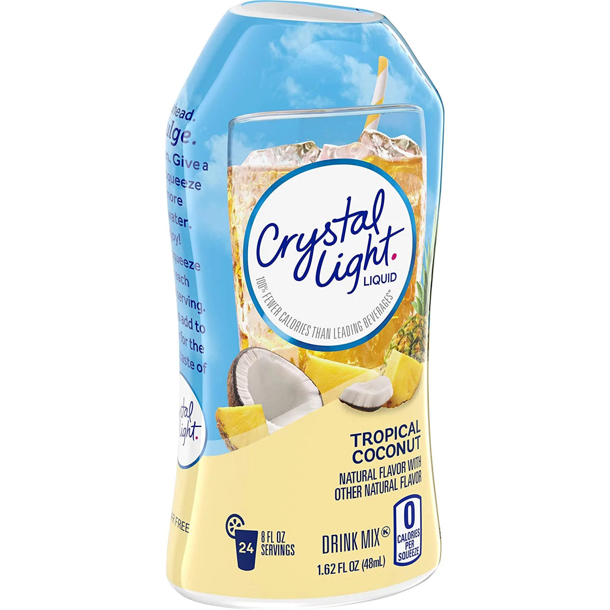 Tropical Coconut Liquid Drink Mix 1.62 OZ Pack of 12 P605