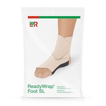 Beige Small Left Foot Wrap D2025